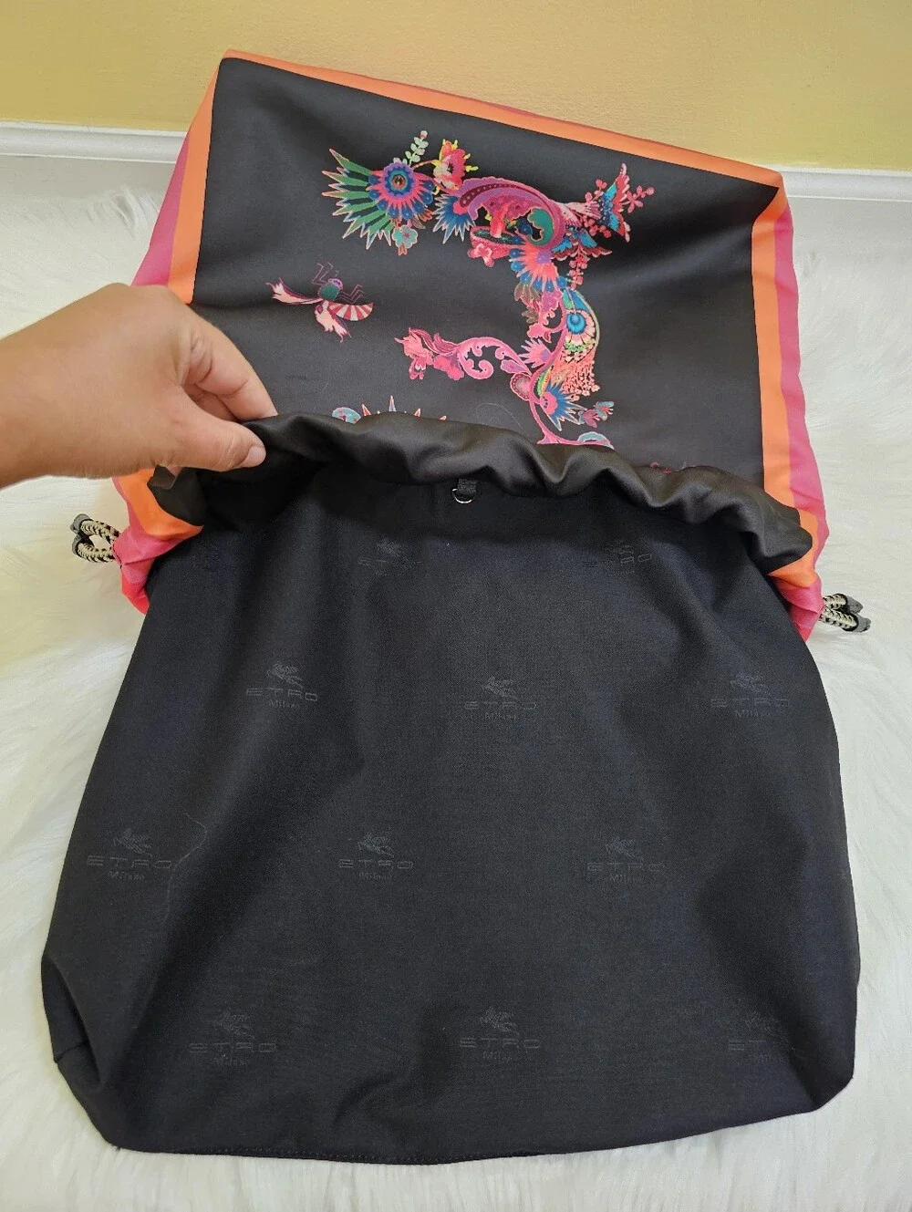 Etro Satin Backpack - Picture 14 of 17